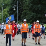 Powitanie 15. Pieszej Pielgrzymki Czechowickiej na Jasnej Górze