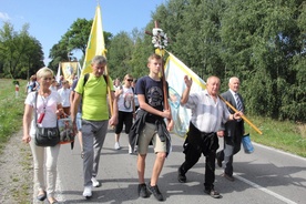 Pielgrzymi z Żychlina w drodze do Suserza