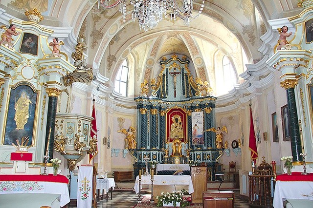 	Kościół w Baranowie jest jednym z dwóch w archidiecezji wybudowanych w stylu późnego baroku.