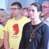 Na spotkaniu z Mary byli obecni działacze pro life.