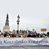 W 34. Pielgrzymce Diecezji Koszalińsko- -Kołobrzeskiej na Jasną Górę w ośmiu grupach szło ponad 400 osób.