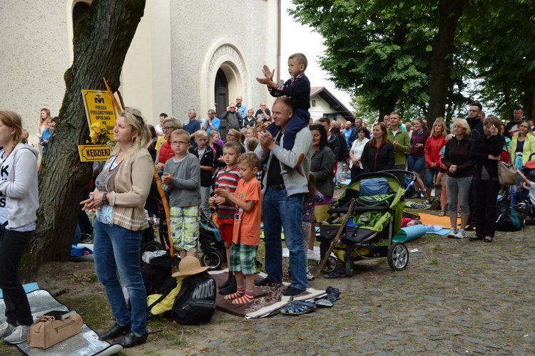 Pielgrzymkowa Eucharystia u św. Anny