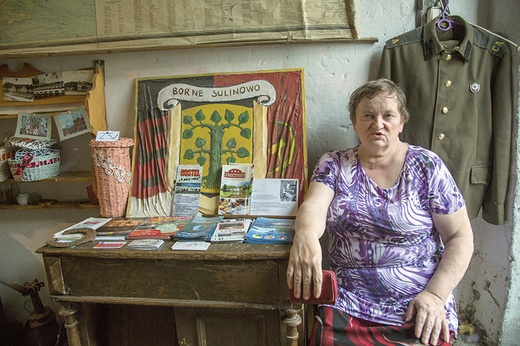 Jadwiga Michalakowa w swoim muzeum.