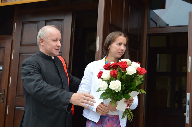 Medalowa radość w parafii