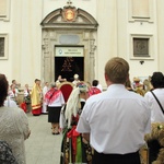 Dożynki w katedrze łowickiej