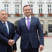 Prezydent Kazachstanu rozpoczął wizytę w Polsce