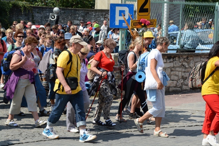 Pielgrzymi w gościnie w Strzelcach Opolskich