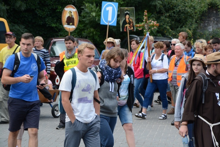 Pielgrzymi w gościnie w Strzelcach Opolskich