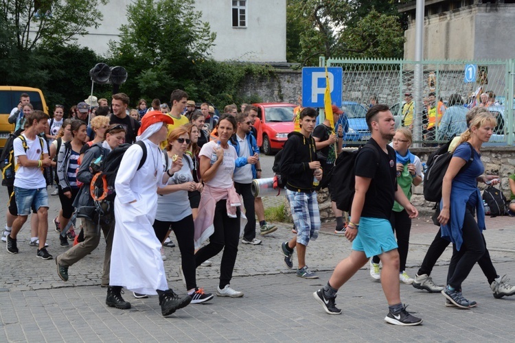 Pielgrzymi w gościnie w Strzelcach Opolskich