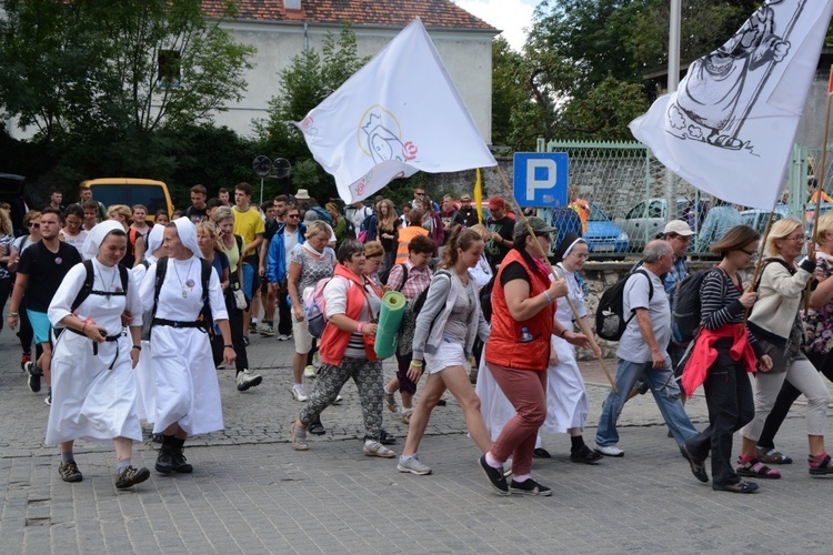 Pielgrzymi w gościnie w Strzelcach Opolskich