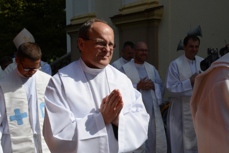 Pielgrzymi w gościnie w Strzelcach Opolskich