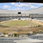 Stadion Śląski rok przed otwarciem