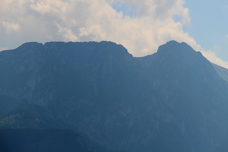 Wakacje w widokiem na Giewont