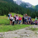 Wakacje w widokiem na Giewont