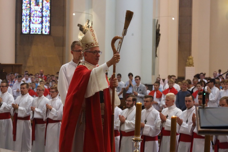 Powakacyjna pielgrzymka ministrantów archidiecezji katowickiej (27 sierpnia 2016).