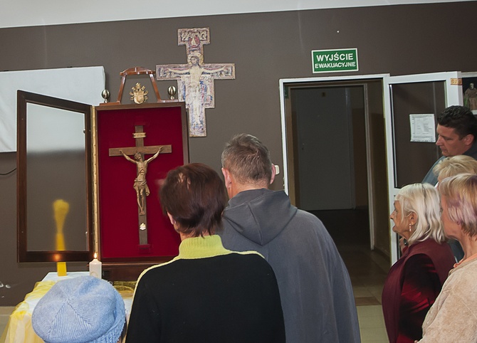 Przyjęcie krzyża św. Jana Pawła II