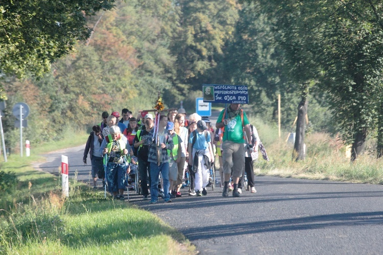 Niepełnosprawni wędrują do Matki