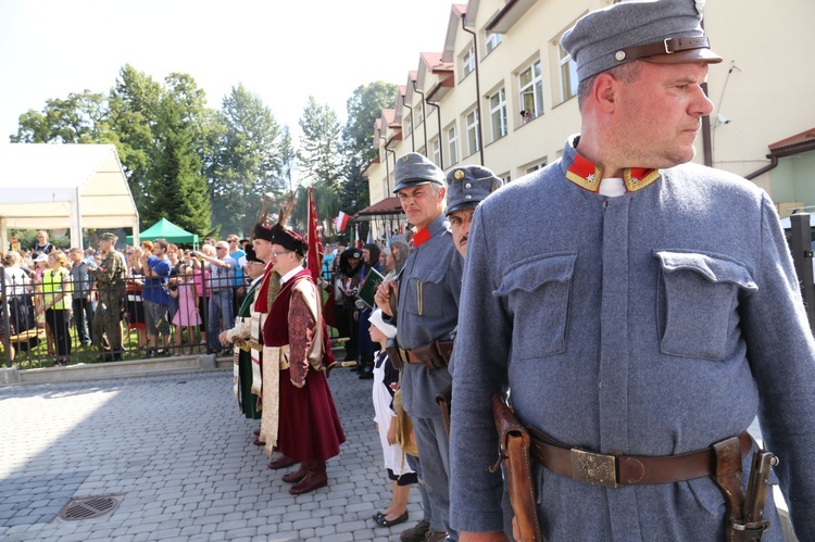 Piłsudski i Wieniawa w Bobowej