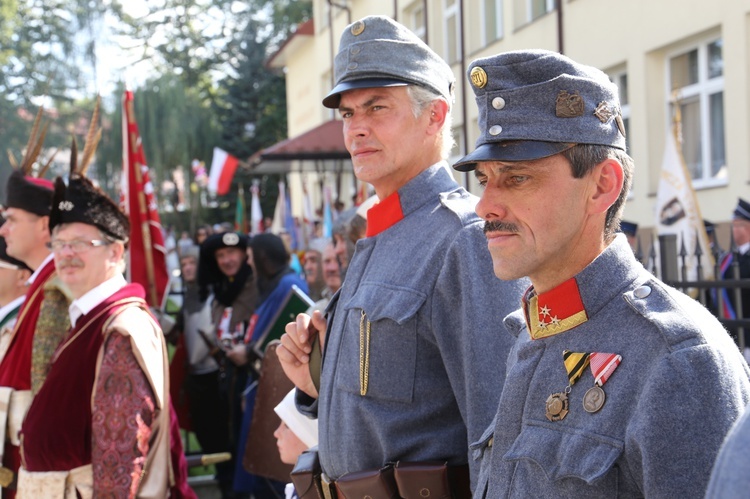 Piłsudski i Wieniawa w Bobowej