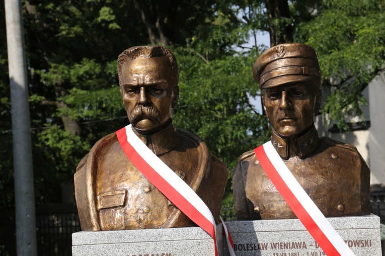 Piłsudski i Wieniawa w Bobowej