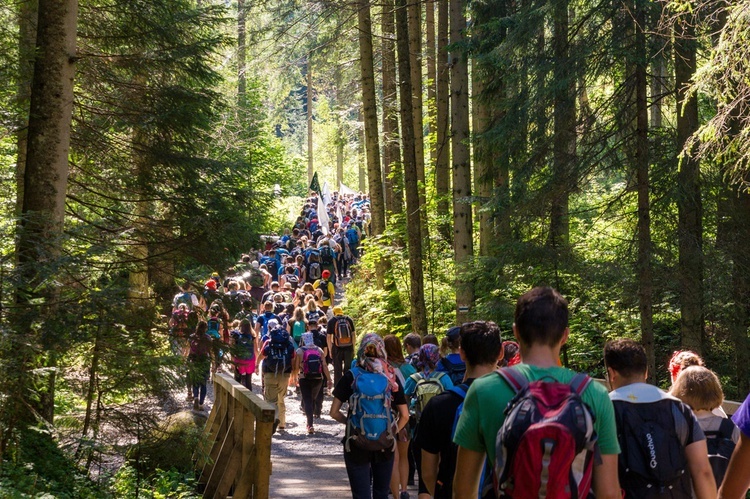 Duszpasterska pielgrzymka na Wiktorówki