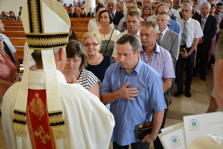 Dziękczynienie srebrnych jubilatów małżeńskich