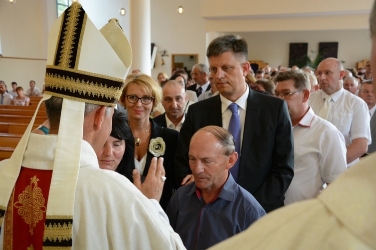 Dziękczynienie srebrnych jubilatów małżeńskich