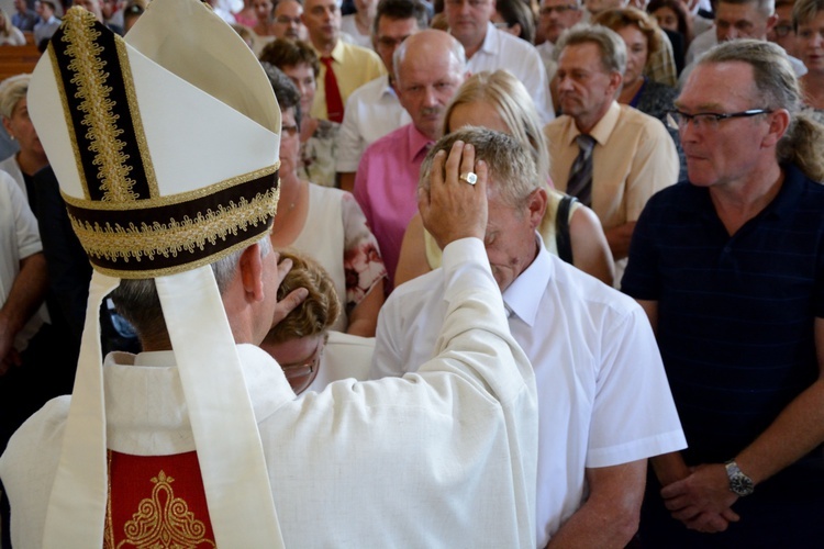 Dziękczynienie srebrnych jubilatów małżeńskich