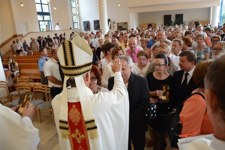 Dziękczynienie srebrnych jubilatów małżeńskich