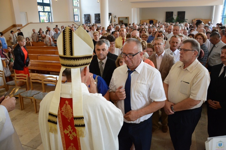 Dziękczynienie srebrnych jubilatów małżeńskich