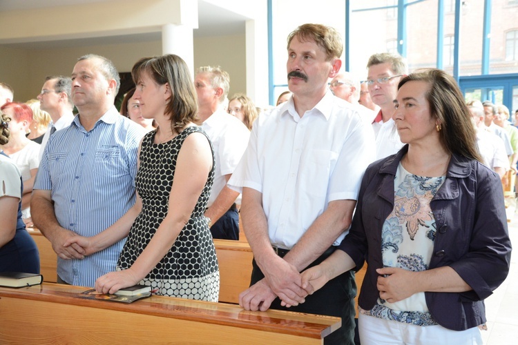 Dziękczynienie srebrnych jubilatów małżeńskich