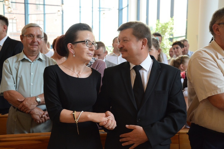 Dziękczynienie srebrnych jubilatów małżeńskich