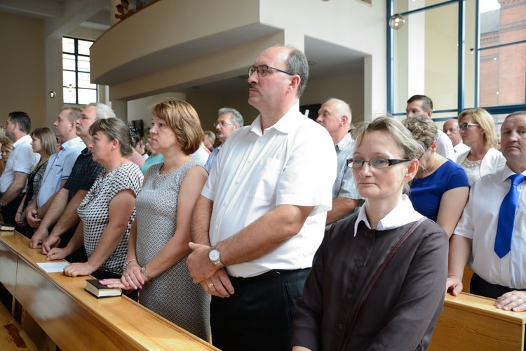 Dziękczynienie srebrnych jubilatów małżeńskich