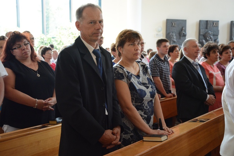 Dziękczynienie srebrnych jubilatów małżeńskich