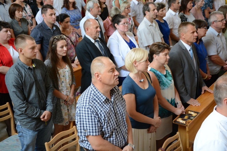 Dziękczynienie srebrnych jubilatów małżeńskich