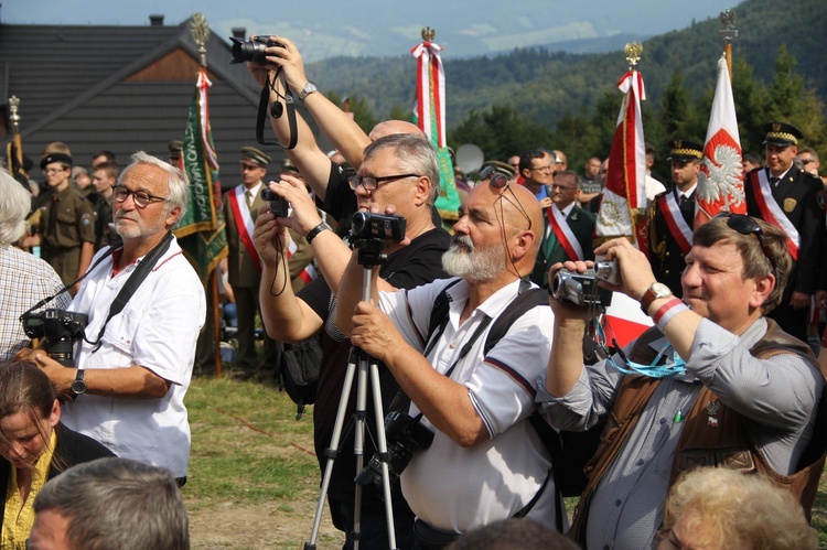 Msza za niezłomnych na Hali Łabowskiej