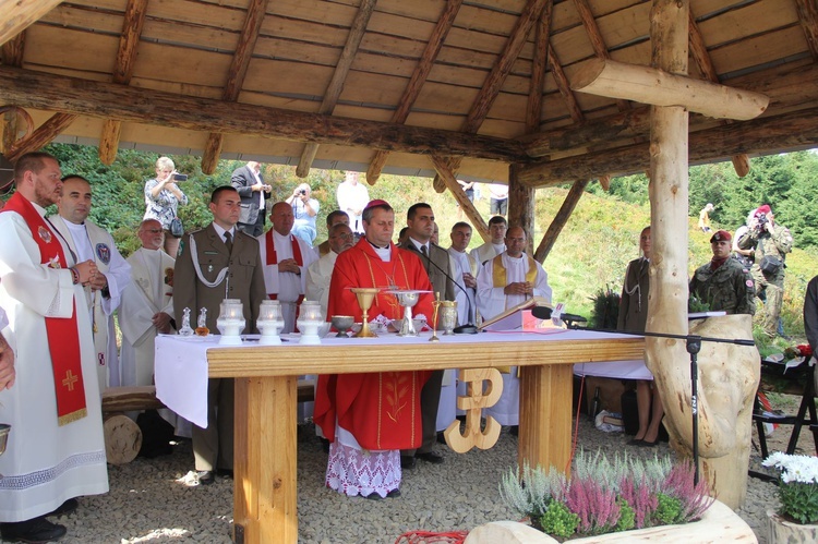 Msza za niezłomnych na Hali Łabowskiej