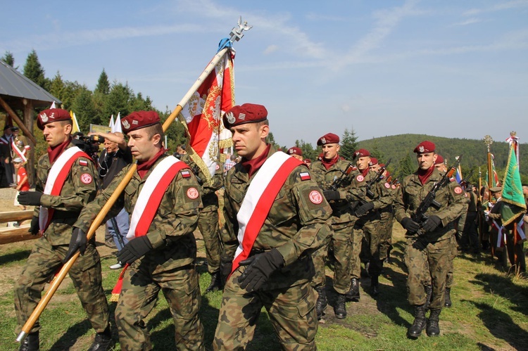 Msza za niezłomnych na Hali Łabowskiej