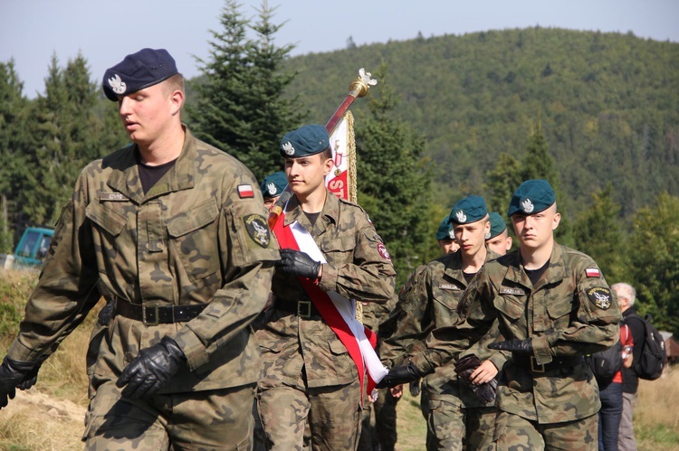 Msza za niezłomnych na Hali Łabowskiej