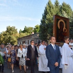 Powitanie ikony MB Częstochowskiej w parafii Wniebowstąpienia Pańskiego w Żyrardowie