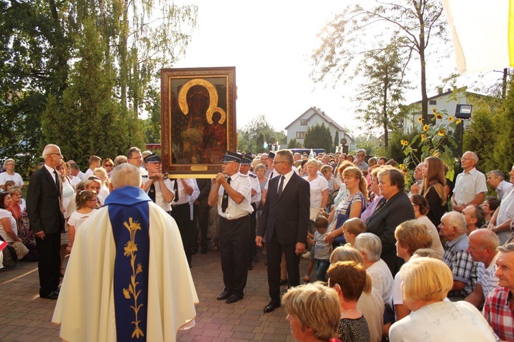 Powitanie ikony MB Częstochowskiej w Jaktorowie