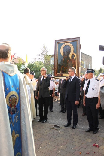 Powitanie ikony MB Częstochowskiej w Jaktorowie