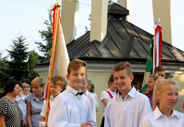 Powitanie ikony MB Częstochowskiej w Jaktorowie