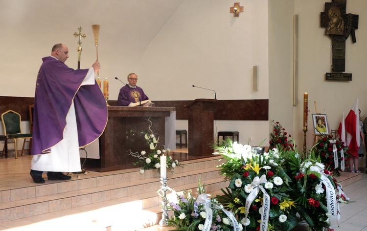 Uroczystości pogrzebowe śp. Zofii Helwing