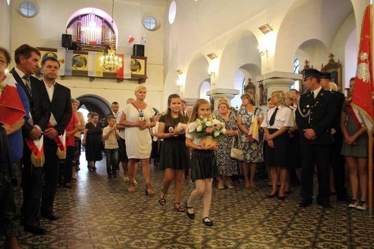 Powitanie ikony MB Częstochowskiej w Baranowie