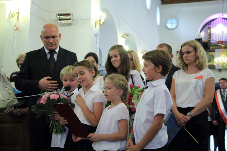 Powitanie ikony MB Częstochowskiej w Baranowie