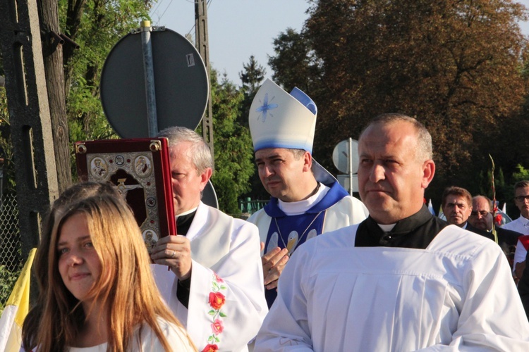 Powitanie ikony MB Częstochowskiej w Baranowie