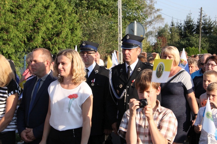 Powitanie ikony MB Częstochowskiej w Baranowie