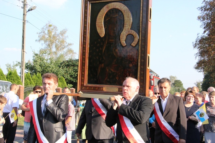 Powitanie ikony MB Częstochowskiej w Baranowie