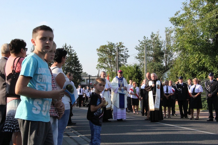 Powitanie ikony MB Częstochowskiej w Baranowie